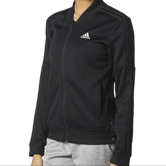 adidas tricot snap jacket